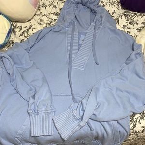 Baby blue aerie Hoodie